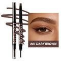 Double Headed Eyebrow Pencil Waterproof Sweat Proof Anti Smudging Zpaxo L2533-01