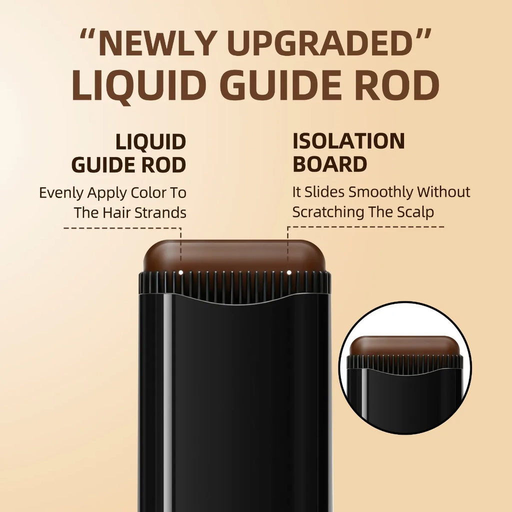 Instant Gray Hair Touch-Up Comb Pen - Gentle Physical Cover, Quick Color Matching, Portable Root Concealer Zpaxo