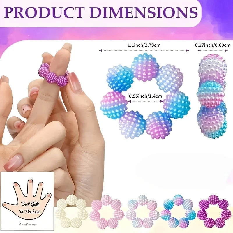 Magic Fidget Rings Instant Relief Spiky Adults Stress Reducer Sensory