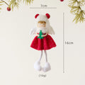 Plush Angel Girl Christmas Tree Ornament | Holiday Pendant