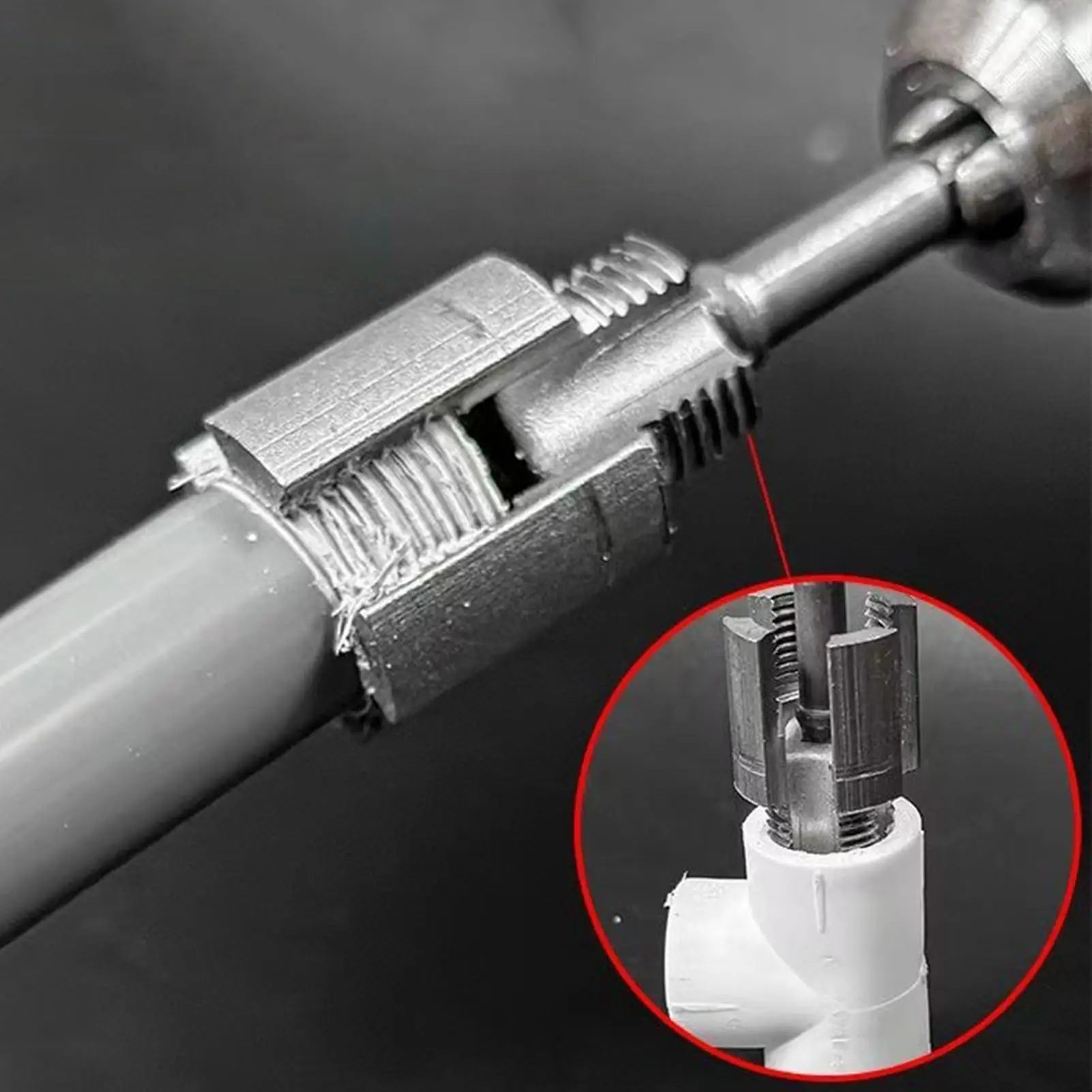Pipe Thread Cutting Tool Water Inner Outer Integrated Wire Cutter
