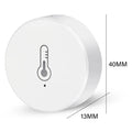 Zigbee Temperature Humidity Sensor Works With Alexa Google Home Bedroom Living Room Monitoring For Indoor Climate Monitoring Kit Zpaxo 1PCS