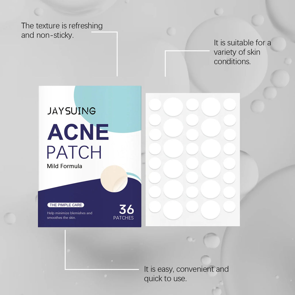 Jaysuing Salicylic Acid Pimple Patches 36pcs – Acne Patch Acne Pimple Patches Zpaxo