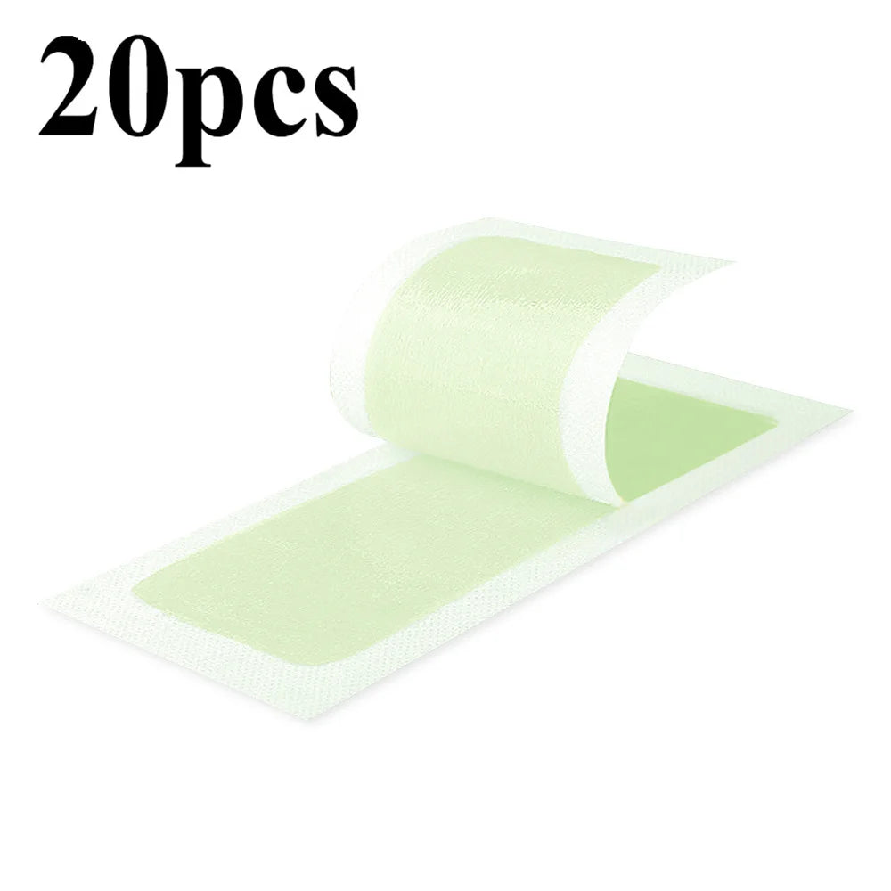 5 Professional Hair Removal Wax Strips Summer Depilation Double Sided