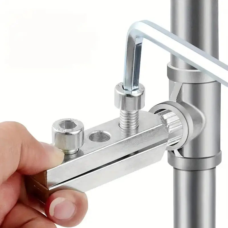 Professional steel plug valve remover-1/2 inch -3/4 inch adjustable angle remover, screw remover-plumber's repair kit Zpaxo