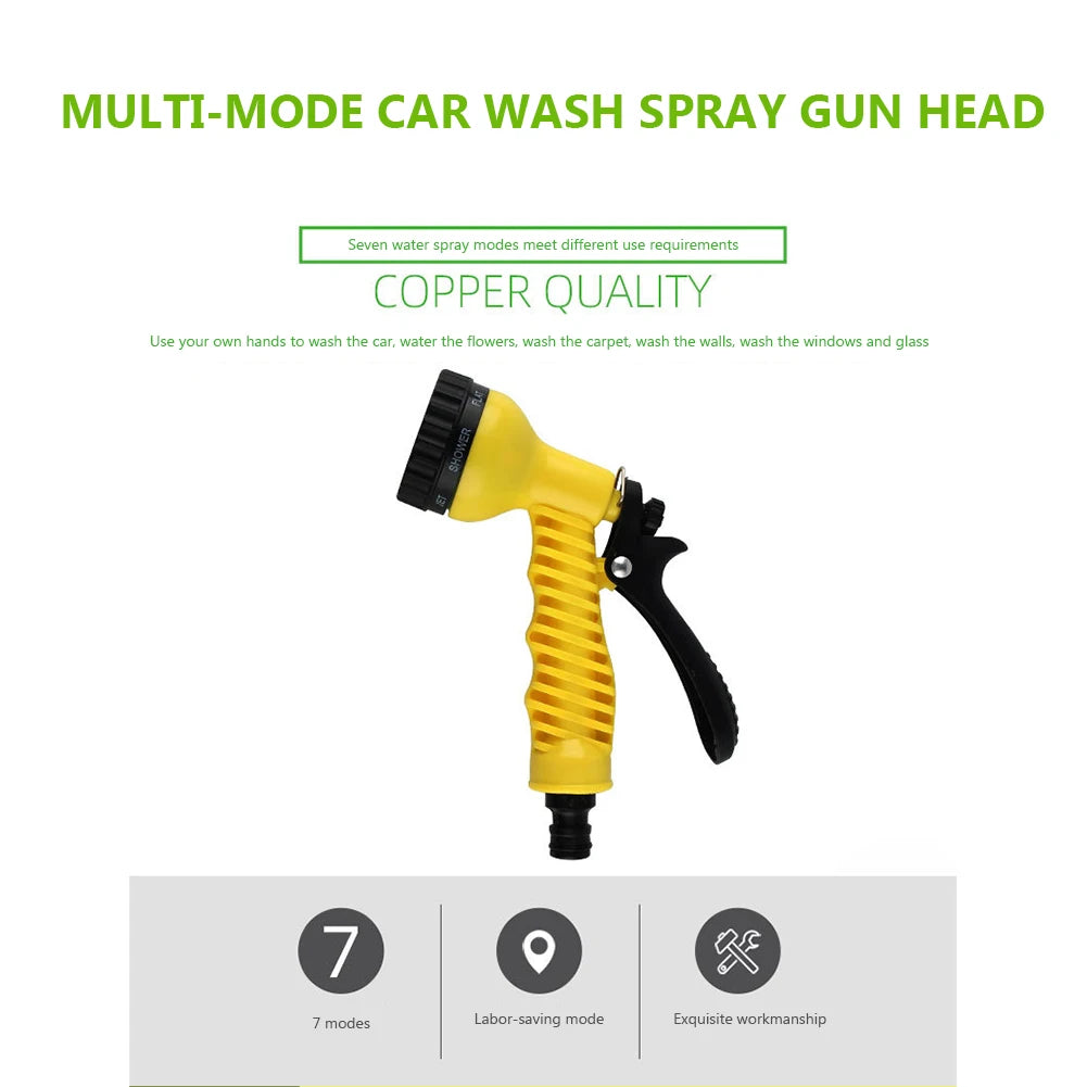 Portable Hose Sprinkle Nozzle Multi-Function Watering Irrigation Sprayer Household High Adjustable Water Flowers Trees Zpaxo
