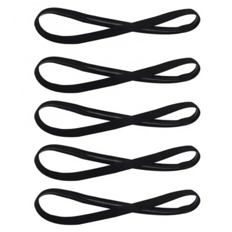 5-Pack Candy Color Anti-Slip Elastic Sports Headbands | Yoga & Run