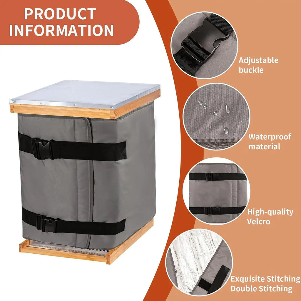 Beehive Winter Wrap 5 Layer Thickened Waterproof Adjustable Bee Hive