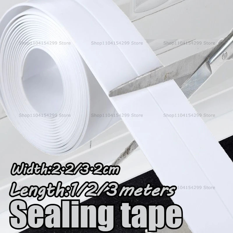 1 Roll of Kitchen Anti-mold and Waterproof Tape, Moisture-proof Kitchen and Bathroom Sink Gap, Beautiful Seam Toilet Sticker, Co Zpaxo