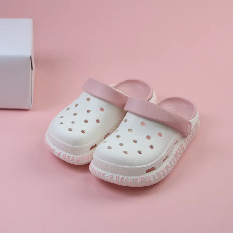2026 Summer Women Slippers Platform Clogs Garden Shoe Outdoor Beach