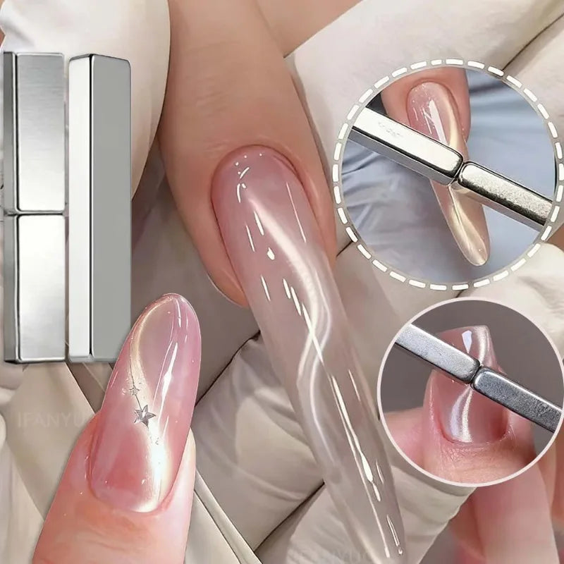 Silk Ribbon Cat's Eye Magnet Tool Strong Magnetic French Wide Light