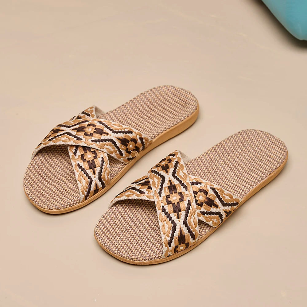 Summer Men Slippers Antislip Home Lightweight Shoes Women Indoor