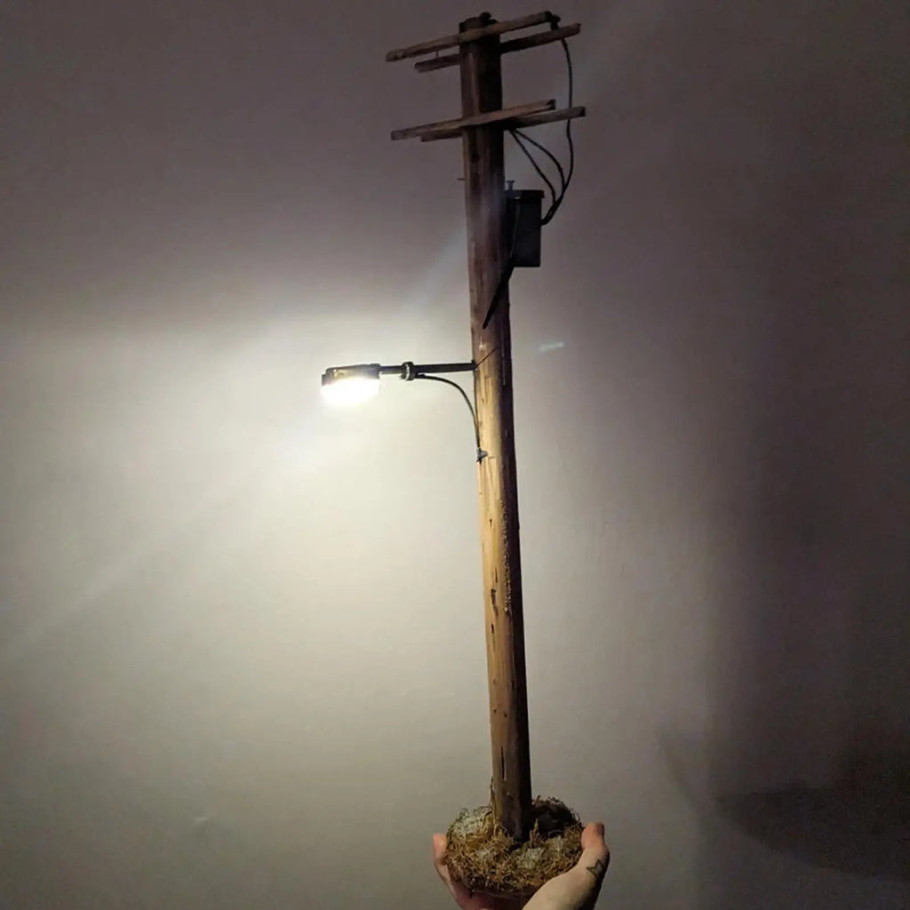 Table Lamp Mini Streetlight Shape Atmosphere Lighting Small Tabletop