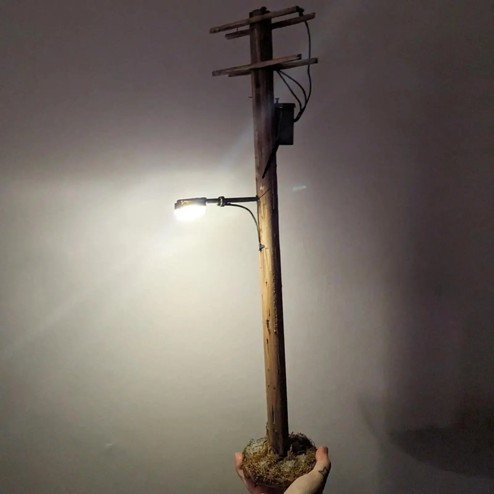 Table Lamp Mini Streetlight Shape Atmosphere Lighting Small Tabletop