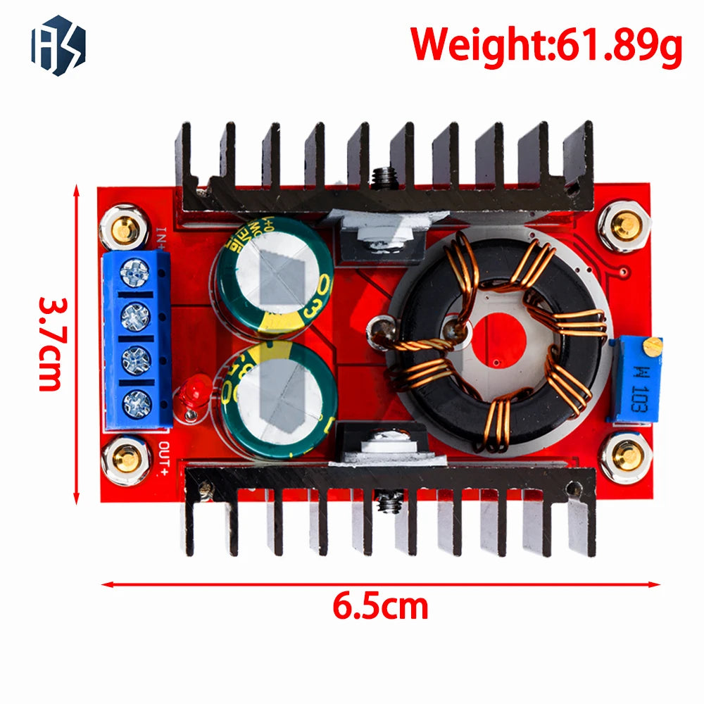 XL4016 DC-DC 9A 300W Boost Buck Converter Module 5-40V 1 2-35V Zpaxo