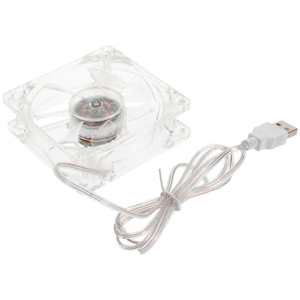 Pet Cooling Fan Hamster Cage USB Plug Mini Portable Lightweight Small