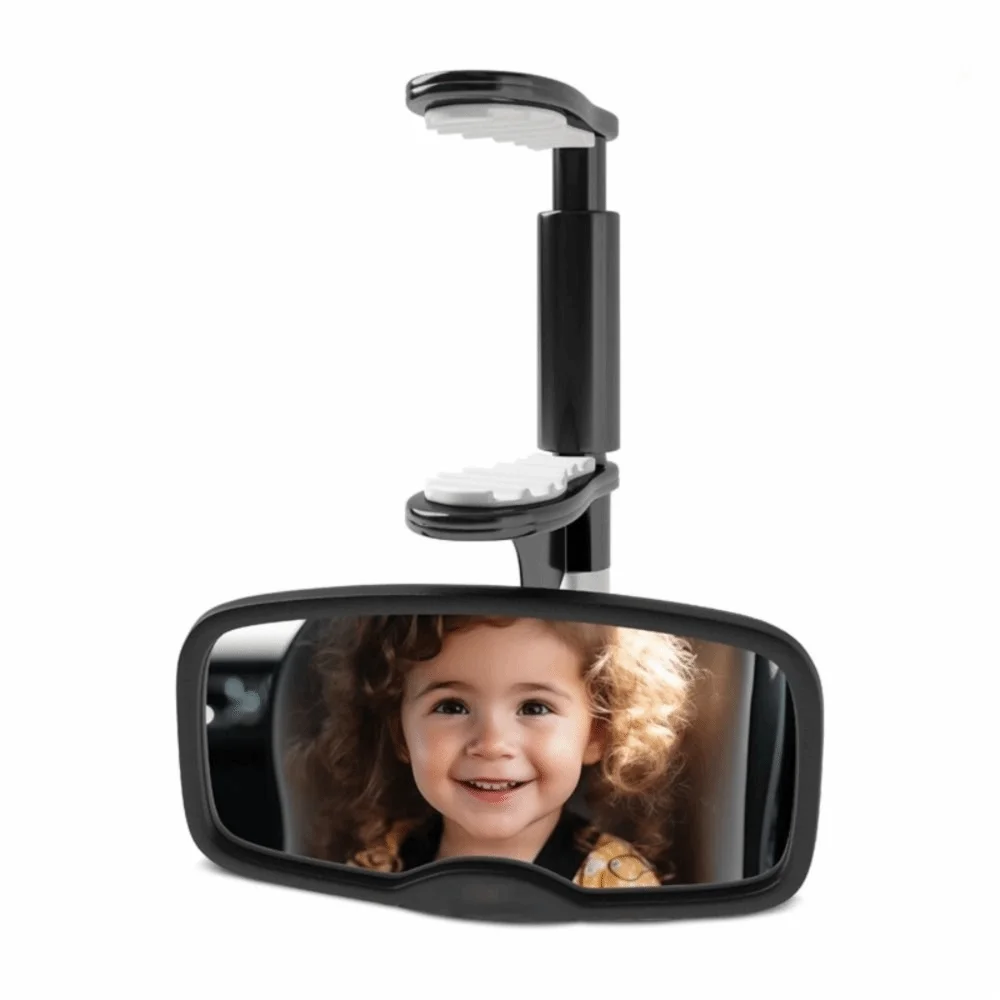 Adjustable Car Baby Rearview Mirror Shatterproof Shakeproof Clip Zpaxo