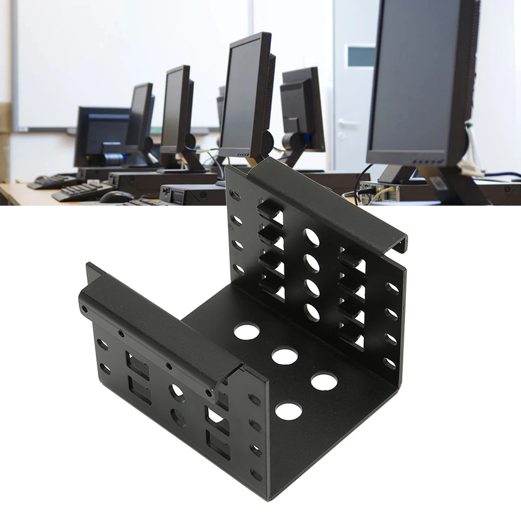 2.5in HDD Mounting Rack HDD Mounting Bracket Kit 2.5in Hard Drive Cage Hollow Design for 2.5in IDE HDD SSD Not Inclube Hard Disk Zpaxo