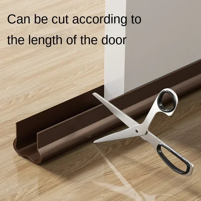 Flexible Door Bottom Seal Strip – Draft, Dust & Sound Guard Door Weatherstrip Seal Zpaxo