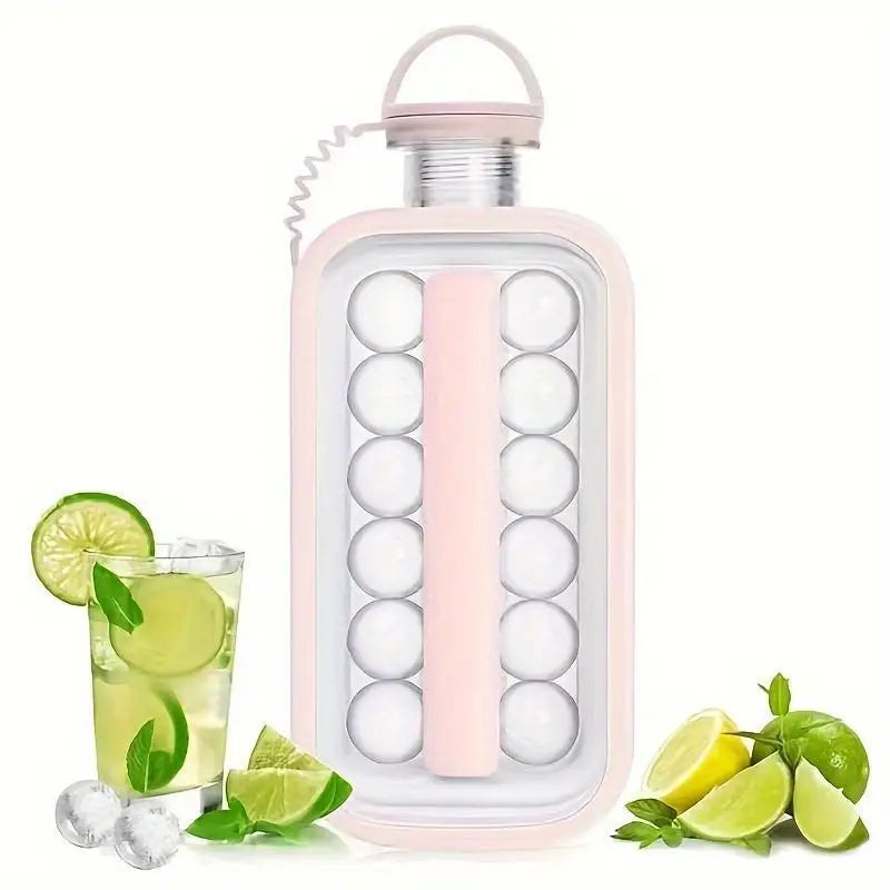 Whiskey Beverage Water Two One Kettle Ice Maker Tray Silicone Non Zpaxo pink