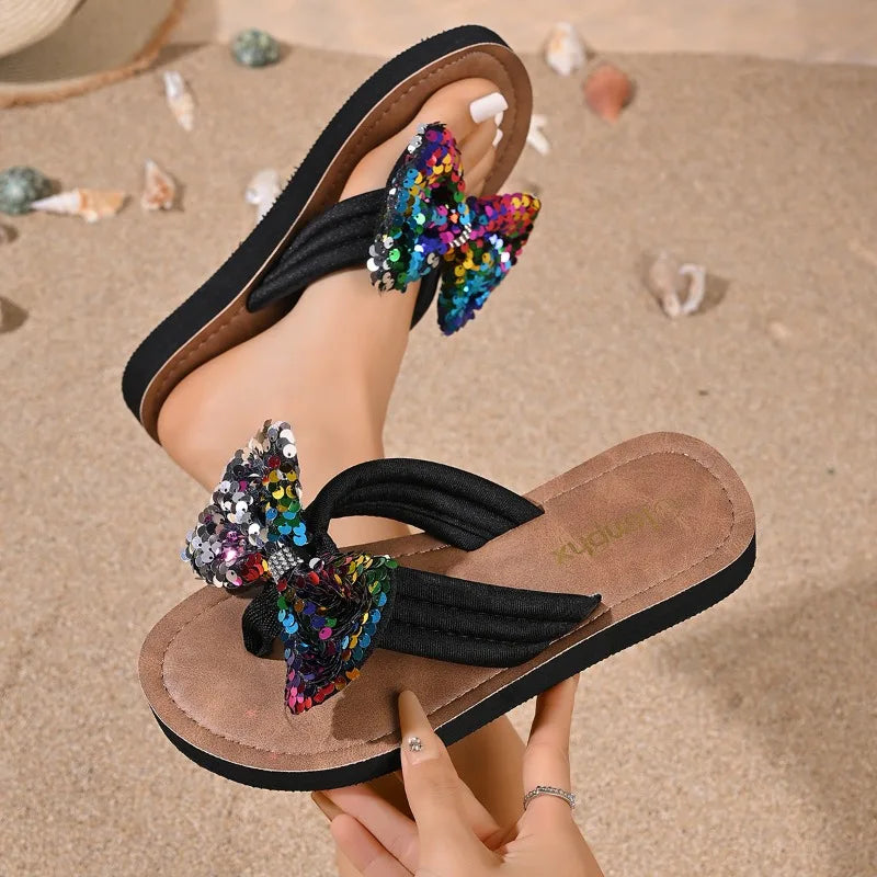 Women's Fish Mouth Clip-toe Vintage Comfortable Slippers Summer Women Zpaxo black 43