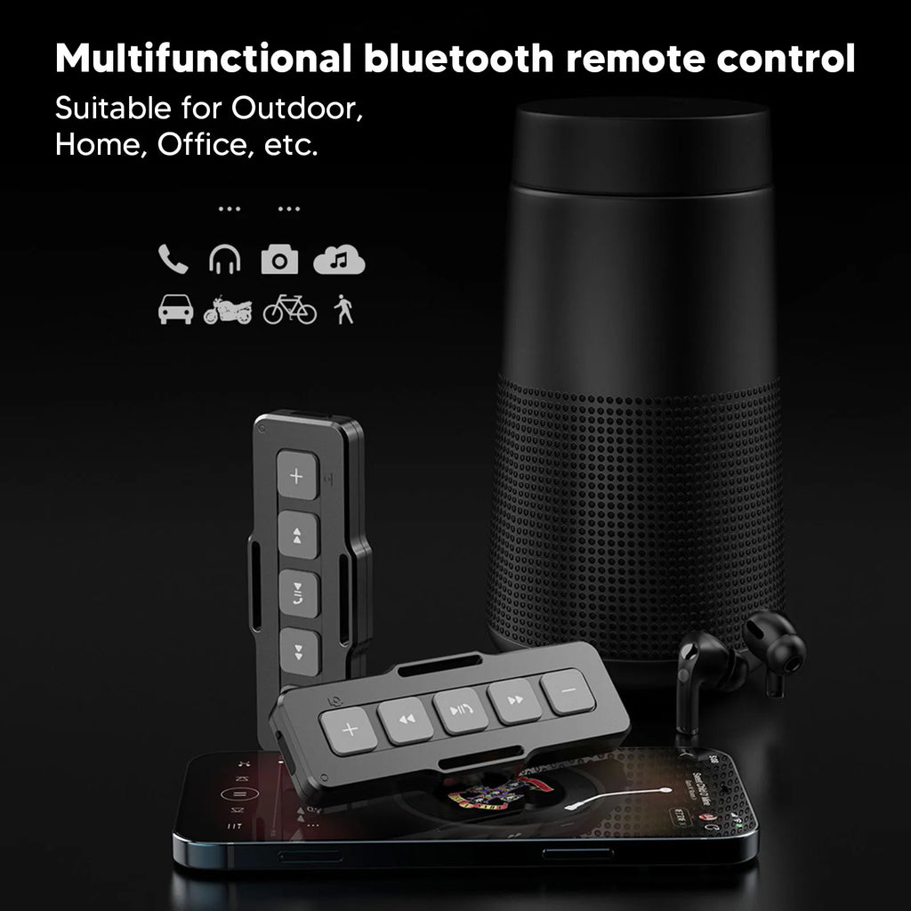 Bluetooth 5 0 Remote Control Wearable IPX4 Waterproof Easy Touch