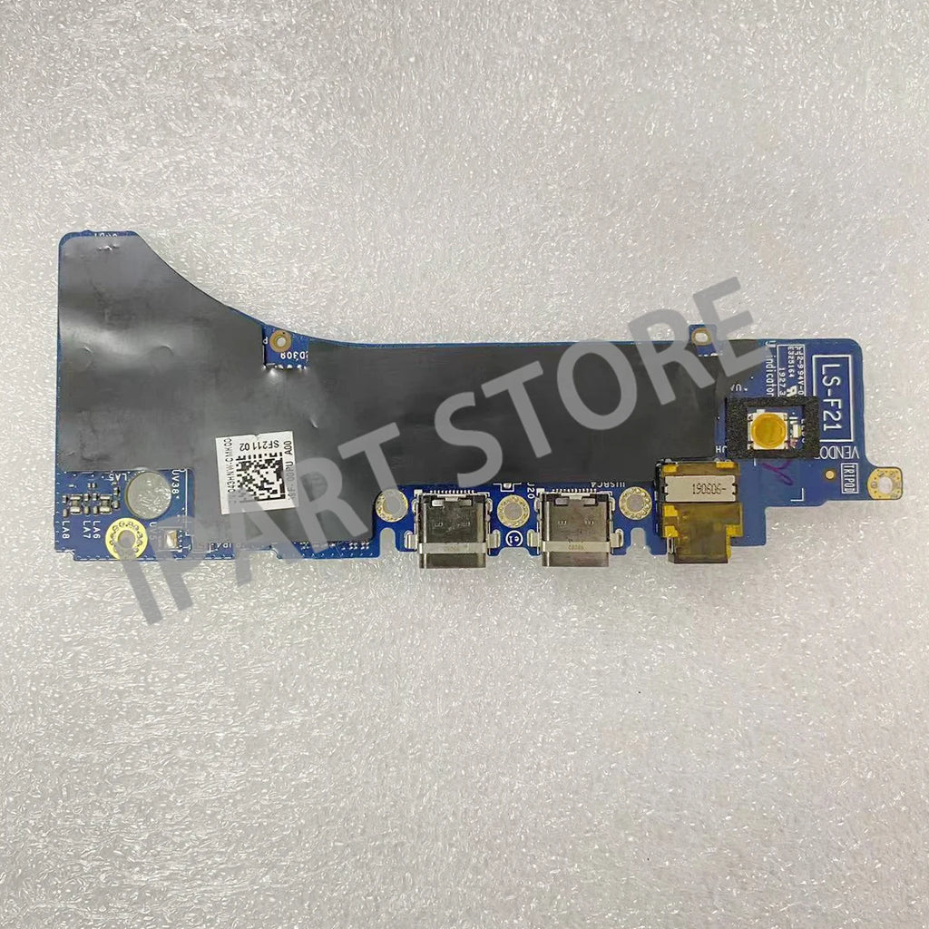 DAZ10 LS-F211P Dell XPS 15 9575 USB-C Type-c Power Button Board Audio