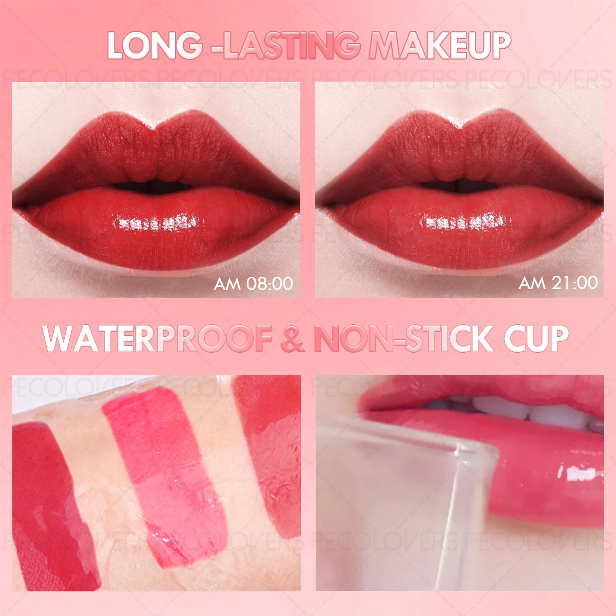 Mirror Lip Gloss Lips Makeup Velvet Waterproof Long Lasting