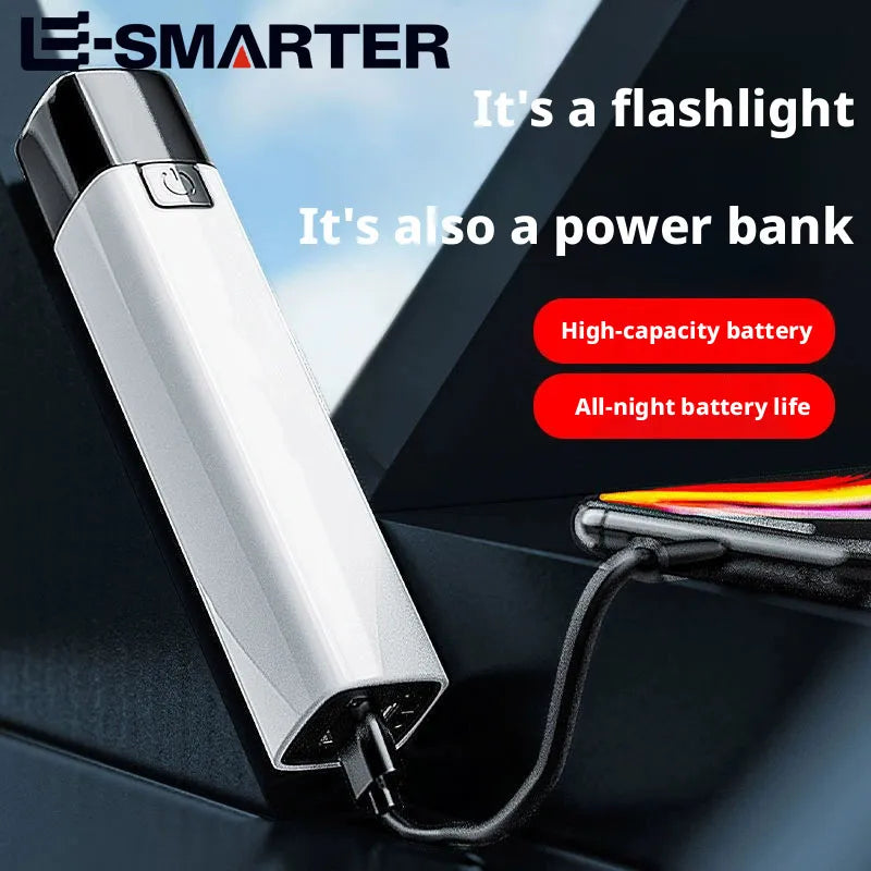 ESMARTER 450 Lumen USB Rechargeable LED Flashlight | IP66