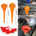 Car Refueling Funnel Filter Motorcycle Refuel Engine Oil Moto Auto