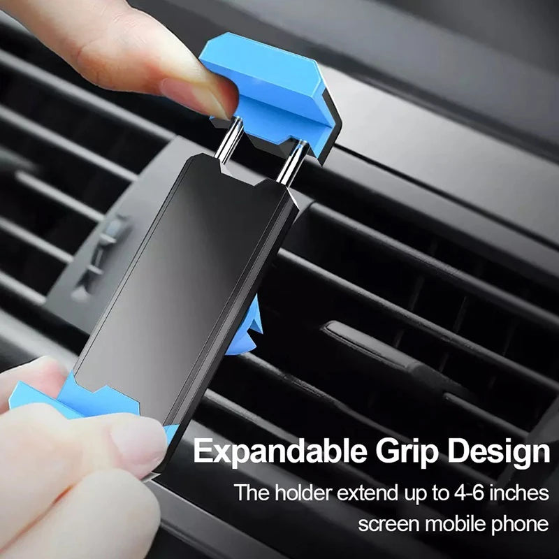 Car Vent Mount Holder Universal for Cell Phone in Car Mobile Phone Holder Stand Navigation Conditioning Outlet Mini Phone Holder Zpaxo