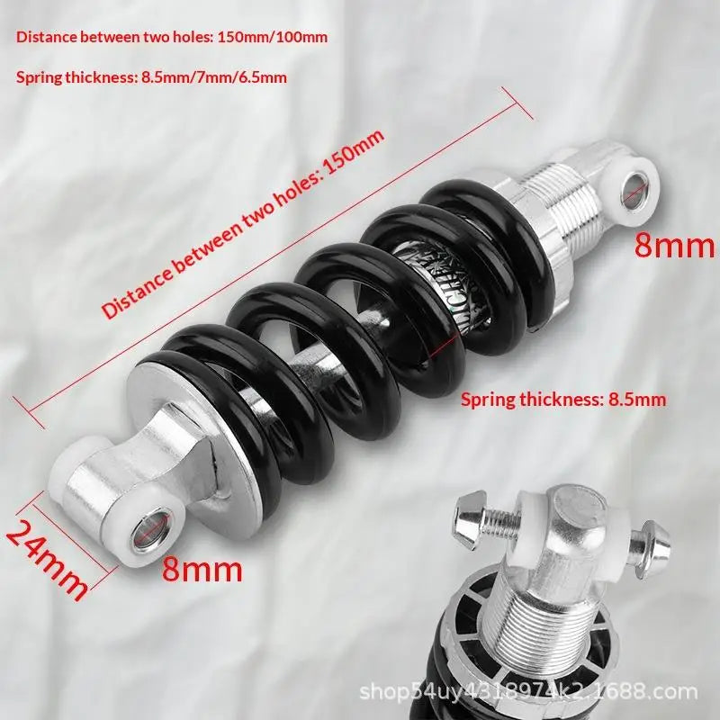 Back MTB Bicycle Suspension Shock Absorber Spring Electric Bikes DIY Zpaxo