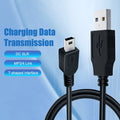 USB-A to Mini-B 5-Pin Cable – GPS, PS3, Dash Cam & Hard Drive USB Data Cable Zpaxo 1pcs