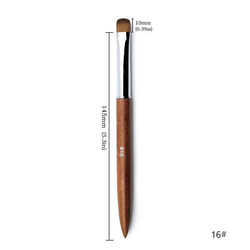 French Nail Art Brushes Flowers Drawing Pen Versatile Tools Zpaxo 16