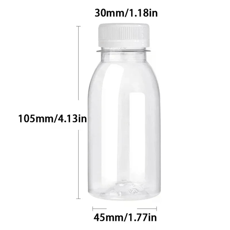 Small Juice Bottles Leakproof Milk Plastic Bottle Portable Beverage Zpaxo