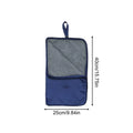 1PC Zipper Closure Towel Wet Bag Leak-proof Diaper Bag Dry And Wet Separation Swimming Suit Pouch Handle Swim Bag Pouches Zpaxo Dark Blue