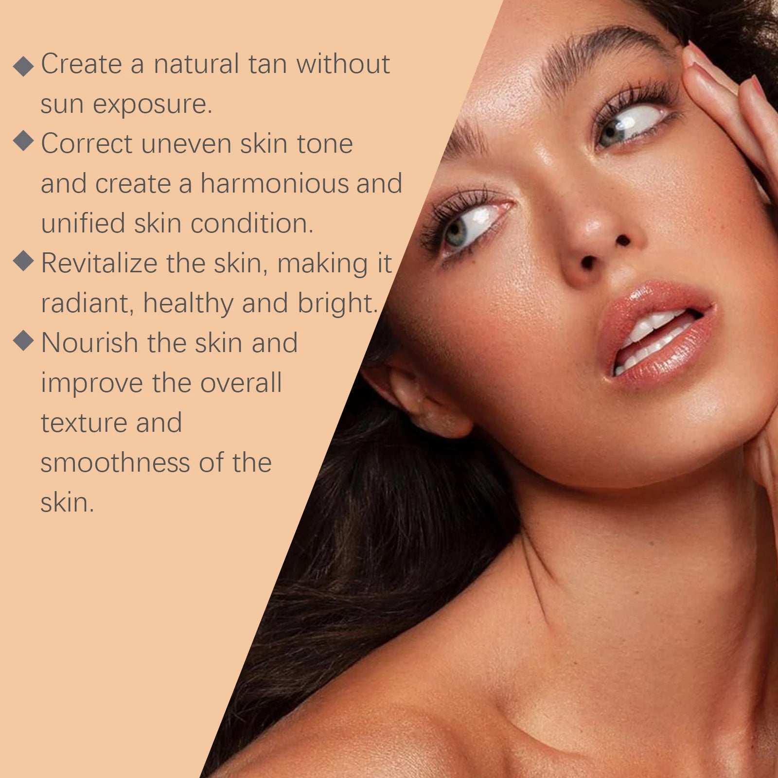 Hoygi Portable Tanning Capsules – Sunless Self-Tanning Serum 30ct Self-Tanning Serum Zpaxo