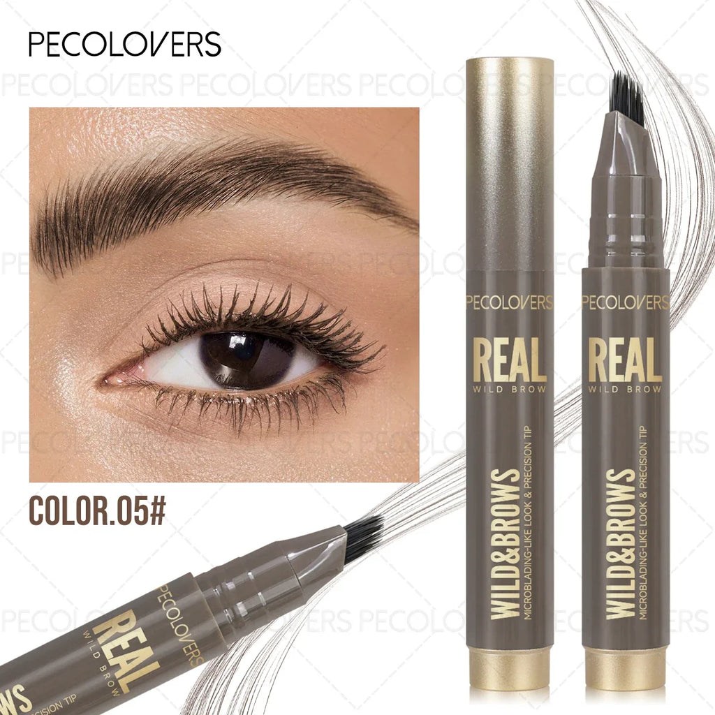 Quick-dry Water Eyebrow Pen Trendy Joyful Eyebrows Natural Wild Look Zpaxo 05
