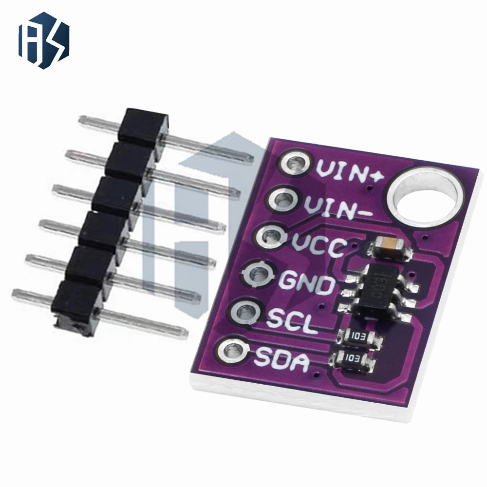 1PC ADS1110 16-Bit ADC Module – 2.7-5.5V Low-Power (240μA) I2C Thermocouple Amplifier & Temperature Sensor Zpaxo