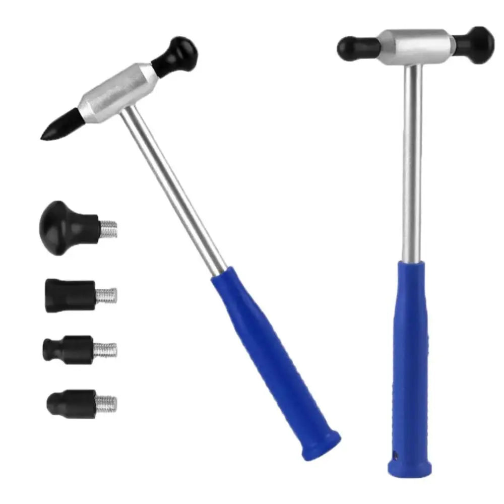 6 Replacement Heads Dents Remover Tool Auto Body Vehicle Damage Fix Zpaxo