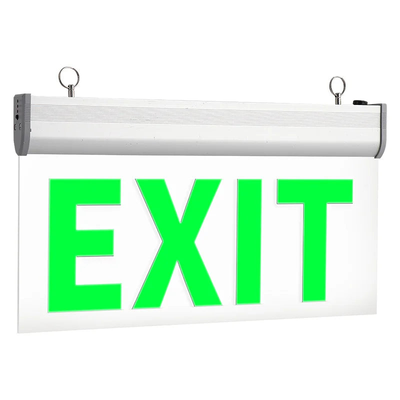 LED Emergency Exit Sign – Self-Luminous, Battery Backup, IP65 Emergency Exit Sign Zpaxo emergency lamp 3W China Mainland