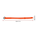Rubber Tension Strap High Strength Cargo Belt Sport Water Bottle Compact Ties for Flashlight Luggage Air Pump Self Defense Stick Zpaxo Orange L