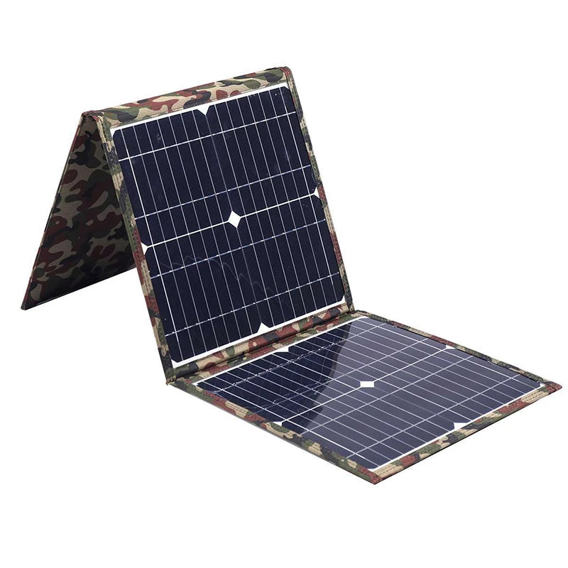 800W High-Efficiency Foldable Solar Power Station - 18V Portable Generator with Multiple Outputs for Camping & Outdoor Adventure Zpaxo 3fold 18V