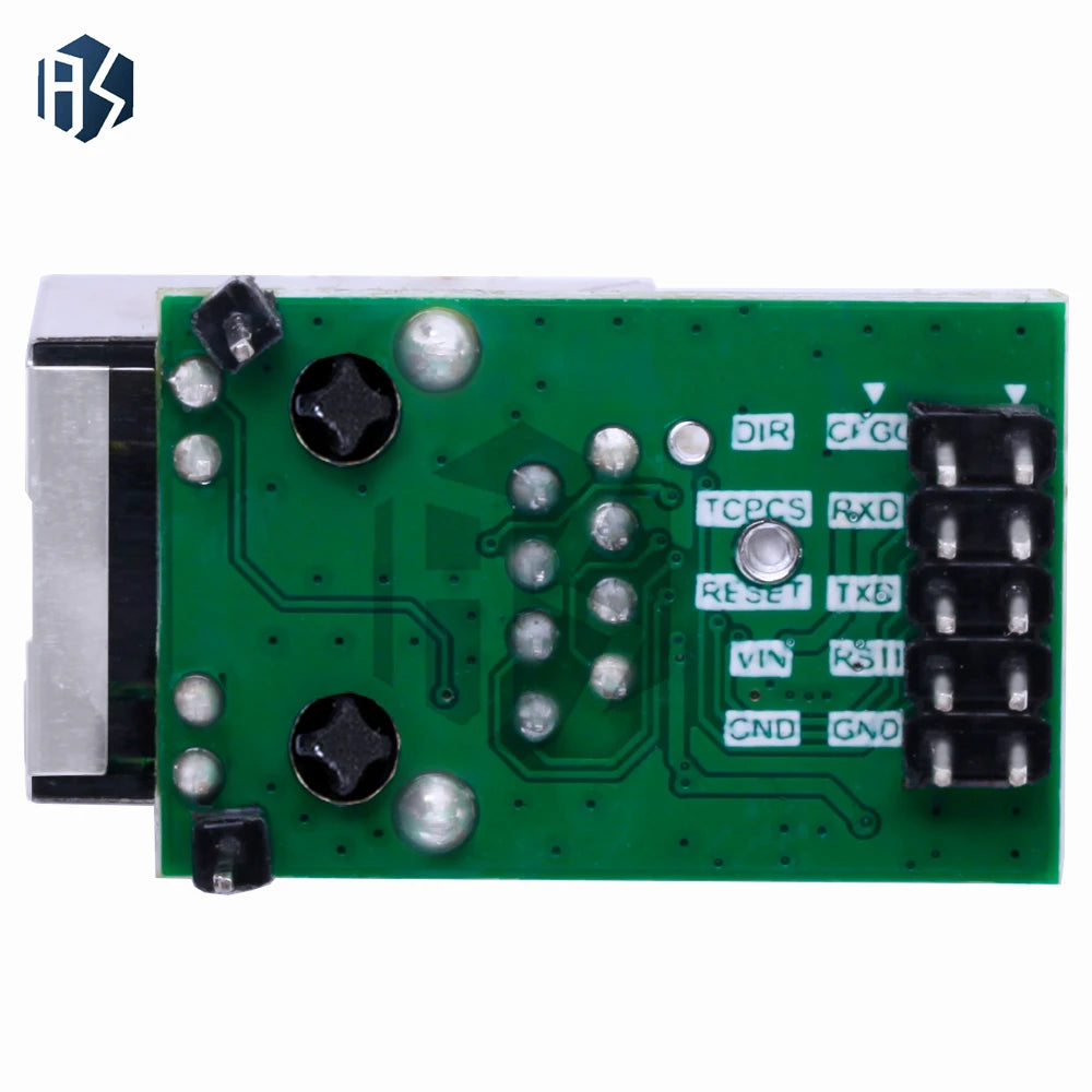 CH9120 Network to TTL Serial Converter Module - DC 3.3V 10M Ethernet Transparent Transmission Module Zpaxo