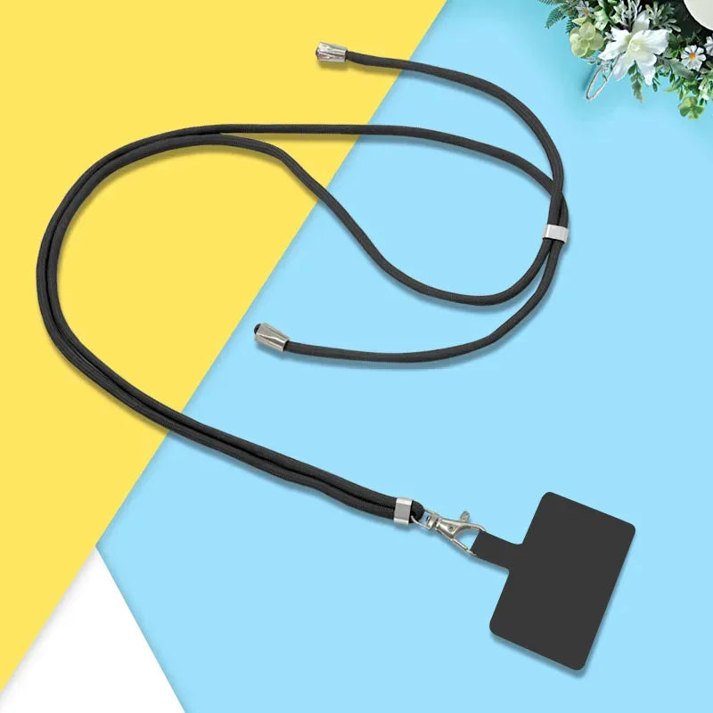 Universal Phone Lanyard with Clip – Adjustable Anti-Loss Nylon Strap