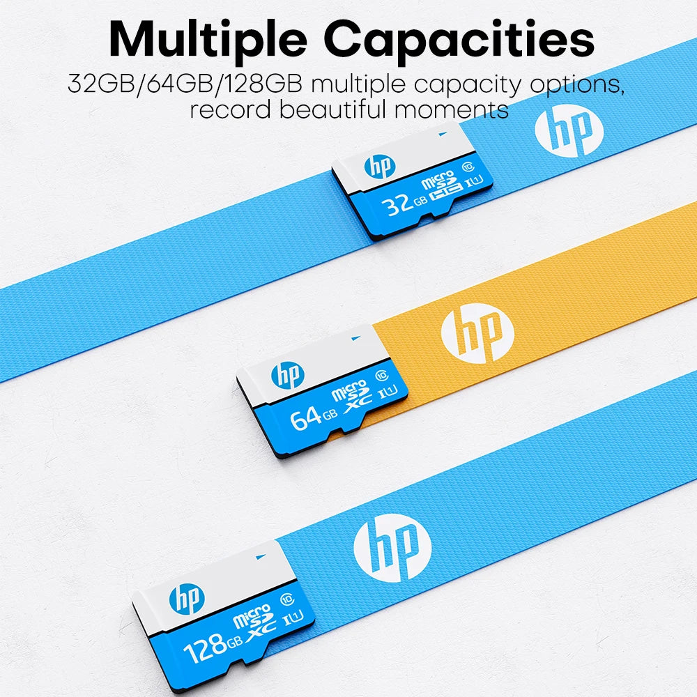 Original HP Micro Sd Card 128GB 64GB 32GB High Speed tarjetas micro sd Class10 micro sd memories for DJI Pocket Cams& Phone Zpaxo