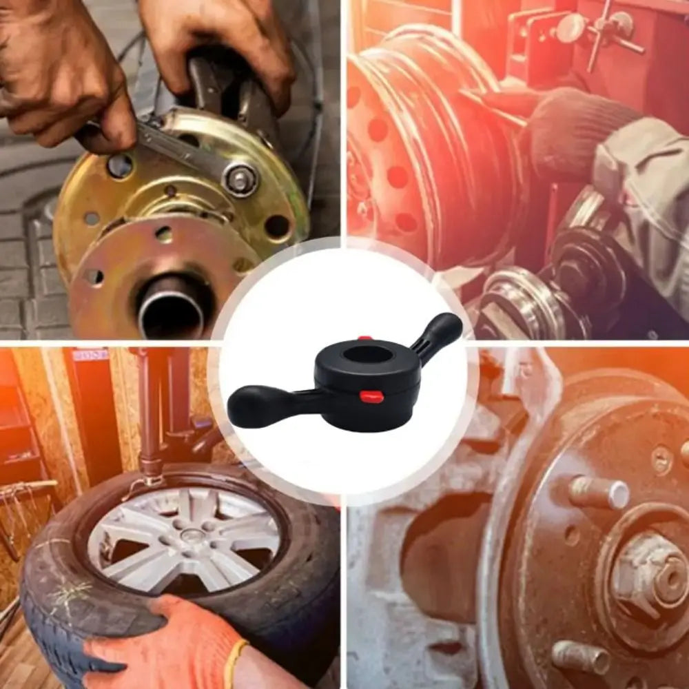 Quick-Locking Wheel Hub Balancer Quick-Release High Strength Wheel Balancer Tool Fast Nut Rigid Plastic Material Zpaxo
