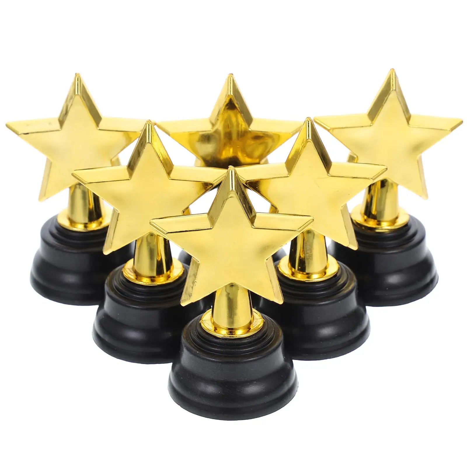 Mini Gold Star Trophies Party Favors Game Prizes Kindergarten