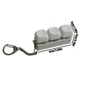 Keyboard Clicker Fidget Toy Keyring Portable Keychain Wallet Pendant Zpaxo 02 United States