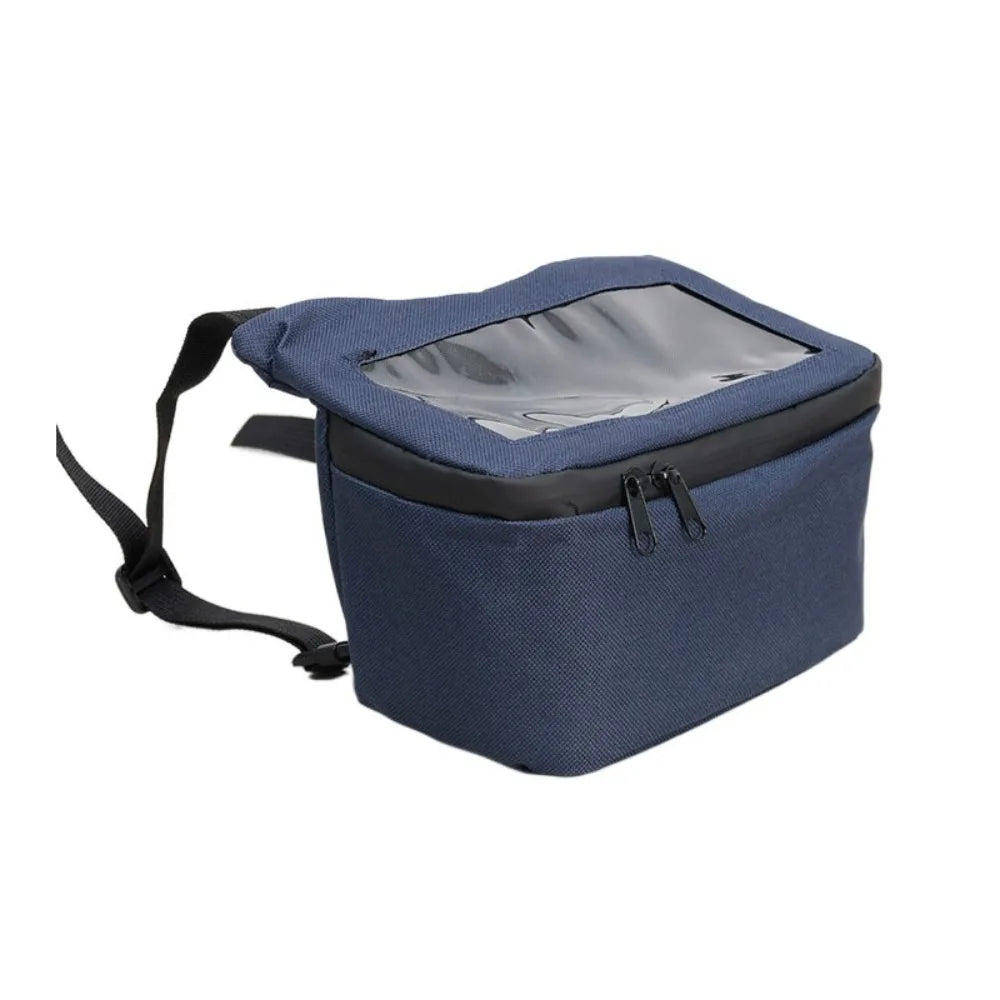 Viewing Window Mountain Bike Bag Storage Waterproof Motorcycle Zpaxo Blue